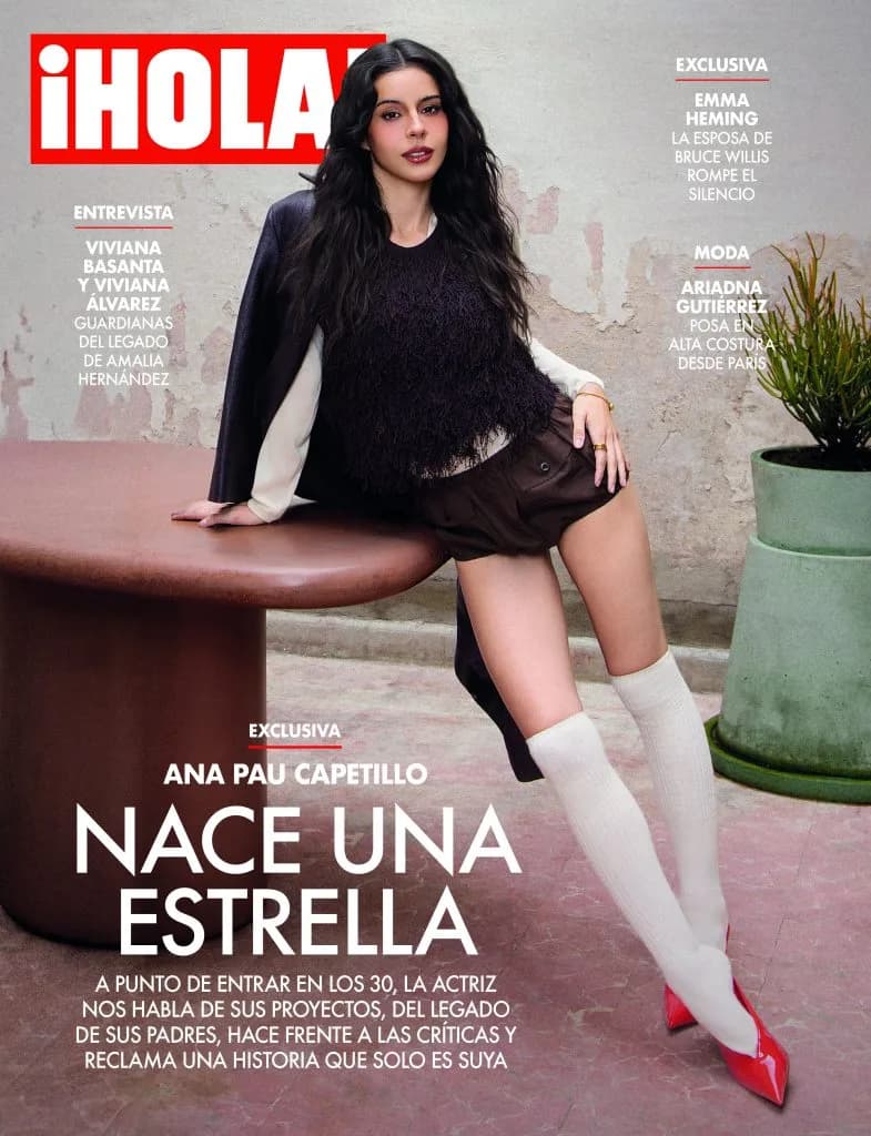 PAU CAPETILLO PROTAGONIZA LA PORTADA DE ¡HOLA!
